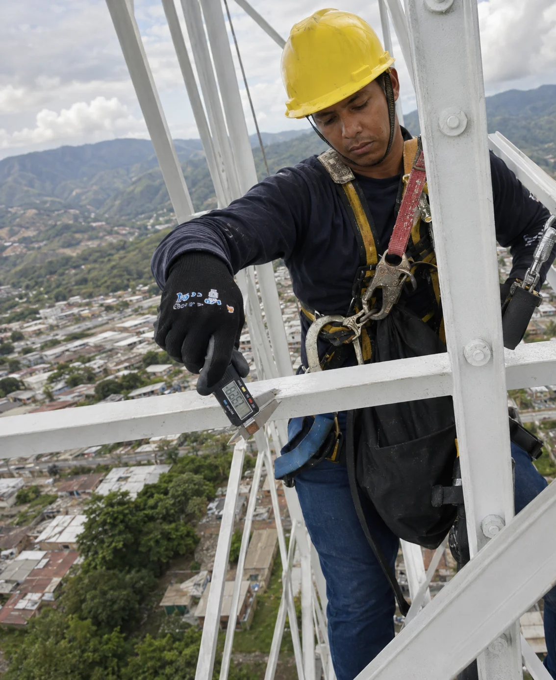 Trabajo técnico de levantamiento estructural en sitio